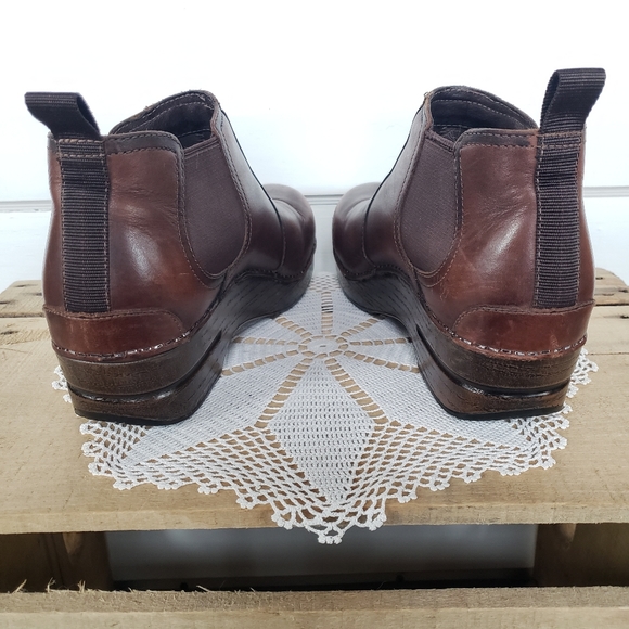 **SOLd*thankyou🌹HTF Dansko Frankie☆Antique Burnished Brown☆EU39 /US 8.5-9 - Picture 6 of 14